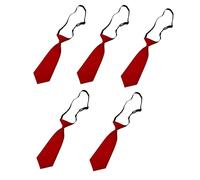 LUOFENG Lot de 5 cravates élégantes pour enfants, uniforme de mariage, accessoire tendance pour garçons, accessoire de bureau professionnel