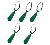 LUOFENG Lot de 5 cravates élégantes pour enfants, uniforme de mariage, accessoire tendance pour garçons, accessoire de bureau professionnel