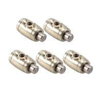 LUOFENG Lot de 5 valves de drainage professionnelles en laiton pour trompette et trombone - Design résistant à la corrosion