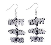 LUOFENG LUOFENGBoucles d'oreilles,Boucles d'oreilles Bonne année,pendentifs étincelants Faits à la Main,vêtements d'oreilles de Vacances Chinoises,Ornements,cintres d'oreille pour Femmes