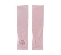 LUOFENG Manchons d'été, 2 pièces, manchons de bras anti-UV pour enfants de 4 à 12 ans, housse de refroidissement douce et respirante avec trou pour le pouce