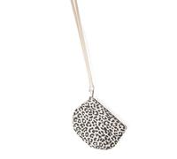 LUOFENG Mini porte-monnaie de style coréen imprimé léopard pour femmes tendance élégant motif animal sac à main compact sac d'argent de voyage