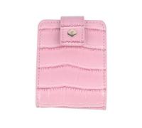 LUOFENG Mini trousse de maquillage portable en cuir PU pour pièces de monnaie, écouteurs pour femmes, pochette de rangement pour bijoux et rouge à lèvres