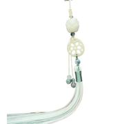 LUOFENG Pendentif à pampilles Hanfu chinois,pendentifs de taille rétro avec Imitation de Lotus,bijoux en Jade pour fêtes,accessoires vestimentaires