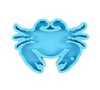 LUOFENG Pendentif Suspendu, série Crabe, Porte-clés, Moule en résine époxy, Bijoux, Boucles d'oreilles, pendentifs, Moule en Silicone