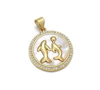 LUOFENG Pendentifs en cuivre Constellations uniques pour une création unique, accessoires parfaits pour diverses occasions