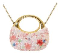 LUOFENG Pochette de soirée en acrylique avec poignée sur le dessus, sac à bandoulière élégant pour mariage, cocktail