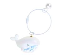 LUOFENG Porte-clés baleine, porte-clés animal de la vie marine, porte-clés pour sac de voiture, porte-clés personnalité, bijoux, cadeau de Saint-Valentin