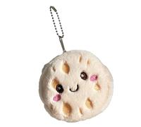 LUOFENG Porte-monnaie en peluche avec fermeture éclair pour femme Motif lotus