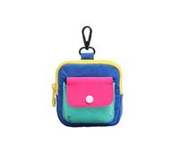 LUOFENG Porte-monnaie portable compact avec design coloré pour clés, cartes, essentiels de voyage