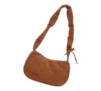 LUOFENG Sac à bandoulière élégant en toile au design plissé unique - Léger - Pour femme - Style décontracté et quotidien