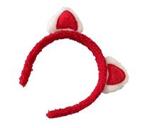 LUOFENG Serre-tête avec oreilles de chats mignons pour filles - Accessoire de célébration du Nouvel An - Accessoires de cheveux en coton et plastique