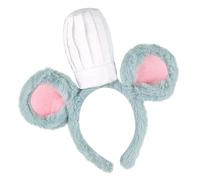 LUOFENG Serre-tête en forme de chapeau de chef avec oreilles de souris pour les amateurs de cuisine