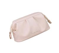 LUOFENG Trousse de maquillage en cuir synthétique imperméable pour les trajets quotidiens et les courts voyages pour garder les cosmétiques organisés 10 x 21 x 12 cm
