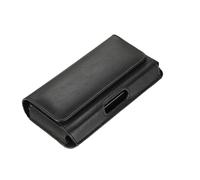 LUOHENG Pochette Telephone Étui Universel en Cuir for téléphone Portable, Pochette for téléphone Portable, Sac Banane, Clip de Ceinture, Housse for téléphone Portable(L 16.8x8.8x2.2cm)