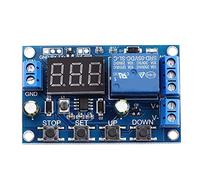 Luoilba Chargeur de batterie CC 6-40 V - Interrupteur de commande - Carte de protection contre les surtensions - Contrôle de déconnexion automatique