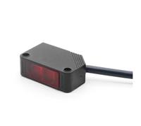 Luoilba E3Z-R61 NPN Capteur de faisceau photoélectrique 2 m avec support de miroir Interrupteur de type réflexion Dispositif de détection