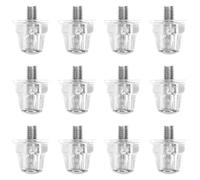 Luoilba Lot de 12 crampons de rechange pour chaussures de football avec clé à molette, 15 mm