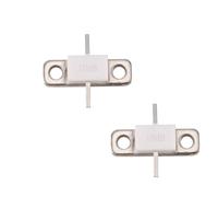 Luoilba Lot de 2 atténuateurs 10 dB 100 W 100 W 10 dB DC-3 GHz 50 ohms bride complète 50 ohms DC-3,0 GHz Faible VSWR