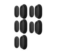 Luoilba Lot de 5 supports magnétiques pour télécommande - En silicone - Organiseur de télécommande - Support de chargement autocollant pour télécommande TV