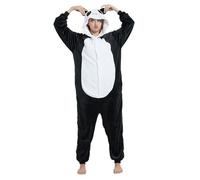 Luojida Pyjama Unisexe Adulte Kigurumi Combinaison Animaux Combinaison Cosplay Ensemble (L, Panda)