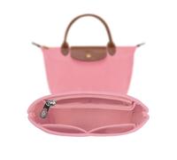 LUOJINYI Organiseur pour sac Longchamp, grand organiseur de sac pour femme, rose, taille unique