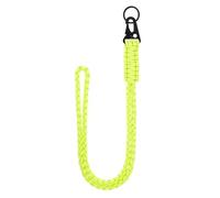 Luojuny Cordon paracorde Durable Qui Brille dans Le Noir pour Les activités de Plein air, Cordon Lumineux Portable Robuste et Durable Qui Brille dans Le Noir Jaune