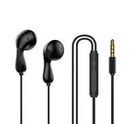 Luojuny Isolation sans Perte écouteur réduction du Bruit écouteurs filaires Annulation Son Clair Casque de Sport Basse Lourde Casque Intra-auriculaire pour Oppo Huawei Vivo Noir Type-C