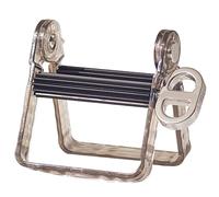 Luojuny Presse-Dentifrice Roulant Presse-Dentifrice avec poignée rotative Distributeur d'extrudeuse de Tube de Salle de Bain Presse-Dentifrice Multifonctionnel Noir