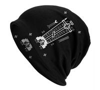 LUOJZGUMU Casquette de Type Croix de Calvaire de Grec sur Mesure Bonnet Chaud d’Hiver Femme Bonnets en Tricot Outdoor Jésus Prière Jésus Skullies Tuques Bonnets