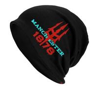 LUOJZGUMU Devils of Manchester, Manchester est Red Skullies Bonnets Casquettes Chaudes d’Automne Hiver Bonnets Bonnets pour Hommes, Femmes Adultes