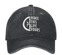 LUOJZGUMU Prenez Cette tournée en Direct 2024 Cette Vie Faites la vôtre Produits dérivés Casquettes de Baseball Style Unisexe Casquettes en Jean usé Casquettes