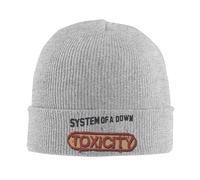 LUOJZGUMU Systèmes de Downs SOAD Mezmerize Chapeau tricoté pour Hommes Tuques d’Hiver Chapeau Acrylique Chaud