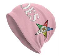 LUOJZGUMU Tag personnalisé OES Order of The Eastern Star Tag Skullies Bonnets Casquettes Hiver Frais Chaud pour Hommes Bonnets de Tricot pour Femmes Bonnets Unisexes pour Adultes
