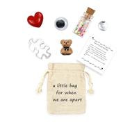 LUOKIFUR Long Distance Little Bag We are Apart Cadeau inspirant pour les amoureux et les amis Petit ami (Nous sommes séparés)