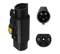 luolety Adaptateur EV de type 2 vers type 1, adaptateur de câble de charge IEC 62196 vers SAE J1772 convertisseur de charge pour véhicule électrique 32 A 250 V 7,2 kW
