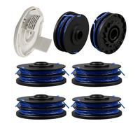 luolety Bobine de fil de rechange pour débroussailleuse Ryobi RLT4027, RLT4125, RLT5027, RLT6030, RLT5127, RLT6130-5132002670 (6 bobines + 1 couvercle) 1,6 mm x 8,3 m