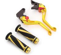 luoliang leviers de frein Levier de frein et d'embrayage pour moto, compatible avec CBR650F, CB650F, CB650R, CBR650R, CB CBR(Lever with Grips c)