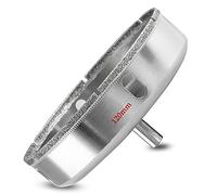 Luomorgo Scie cloche diamant de 120 mm, profondeur de coupe de 2,8 cm pour verre, céramique, marbre, porcelaine, carrelage, granit, quartz