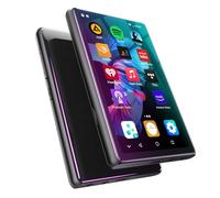 Luoran Lecteur MP3 avec Bluetooth, Spotify Préinstallé, Audible, Amazon Music, Support de Téléchargement APK, Browser (Removable) MTK8 Core, Android 8.1, 4.0 Pouces IPS,Jusqu'à 1 to (Noir 1)