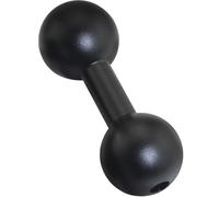 LUORNG Double boule de 17 à 17 mm - Vis de montage à boule convertibles en alliage d'aluminium - Support de tige d'extension à double sphère - Support pivotant pour GPS - Support pour positionnement