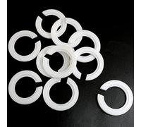 LUORNG Lot de 10 bagues de réduction pour abat-jour Europe E27 vers E14