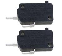 LUORNG Lot de 2 pièces de rechange pour interrupteur de porte de four à micro-ondes haute température KW3AT-16A Type de base normalement ouvert pour appareils ménagers et équipements d'automatisation