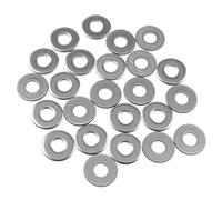 LUORNG Lot de 24 rondelles plates M6 16 mm de diamètre extérieur en acier inoxydable 304 pour boulons et vis