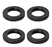 LUORNG Lot de 4 écrous moletés pour support de microphone 5/8"-27