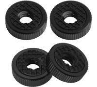 LUORNG Lot de 4 vis pour appareil photo, microphone, bouton de selfie, perche à selfie, accessoire de tête de trépied, adaptateur de verrouillage de molette 1/4 écrou