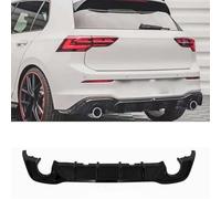 LUORTRY Diffuseur de Pare-Chocs arrière de Voiture pour VW Golf 8 GTI Max, séparateurs latéraux arrière, becquet, Kits de carrosserie, réglage