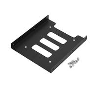 luosh 2.5"à 3.5" SSD HDD Adaptateur en métal Support de Montage Support de Disque Dur Dock pour PC