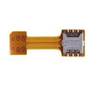 luosh Adaptateur Micro SD Double Double Carte SIM Hybride pour Extender Nano Mic