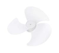 luosh Remplacement en Plastique de Lames de Fan de ménage de, Accessoires de Fanner de Support/Tableau de 11 Pouces 3 Feuilles